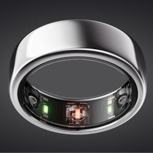 Oura Ring - Silver - Size 10
